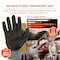 Ergodyne ANSI A7 Nitrile Coated CR Gloves, Gray, Size L, PR 7072 - alternate 4